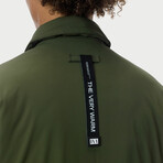 The Very Warm // Unisex Fly Weight Coach // Olive (XS)