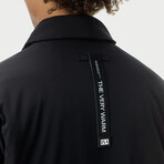 The Very Warm // Unisex Fly Weight Coach // Black (L)