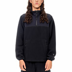 Fleece Pullover // Black (2XL)