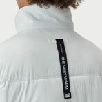 The Very Warm // Unisex Quilted Puffer // Off White (XL)