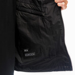 The Very Warm // Unisex Windbreaker // Black (2XL)