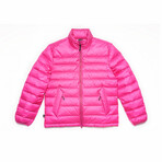 The Very Warm // Unisex Light Quilted Puffer // Fuchsia (M)