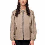 The Very Warm // Unisex Windbreaker // Khaki (S)