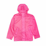 Hooded Windbreaker // Fuchsia (L)