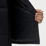 The Very Warm // Unisex Quilted Puffer // Black (XL)