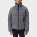 The Very Warm // Unisex Quilted Puffer // Gray (XS)