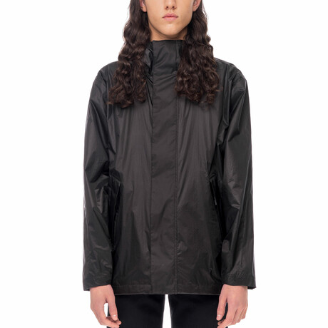 Hooded Windbreaker // Black (XS)