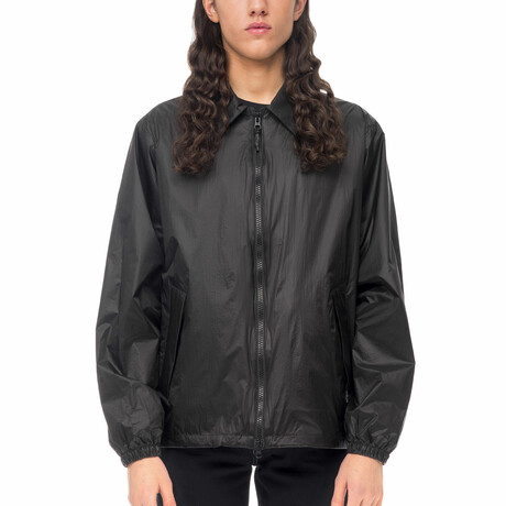 The Very Warm // Unisex Windbreaker // Black (XS)