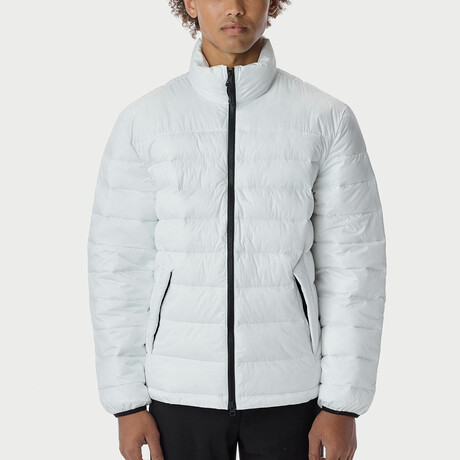The Very Warm // Unisex Light Quilted Puffer // Off White (XS)