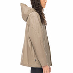 Hooded Windbreaker // Khaki (XL)