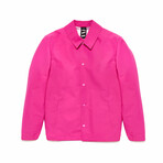 The Very Warm // Unisex Seam Sealed Coach // Fuchsia (L)