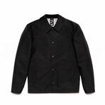 The Very Warm // Unisex Seam Sealed Coach // Black (S)