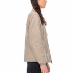 The Very Warm // Unisex Windbreaker // Khaki (S)