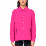 The Very Warm // Unisex Seam Sealed Coach // Fuchsia (L)