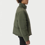 Quilted Puffer // Olive (XL)