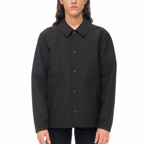 The Very Warm // Unisex Seam Sealed Coach // Black (XS)