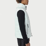 The Very Warm // Unisex Quilted Vest // Off White (M)