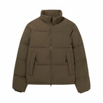 Quilted Puffer // Olive (XL)