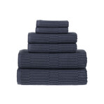Alexis® Antimicrobial Oxford™ 6-Piece Towel Set (Almond)