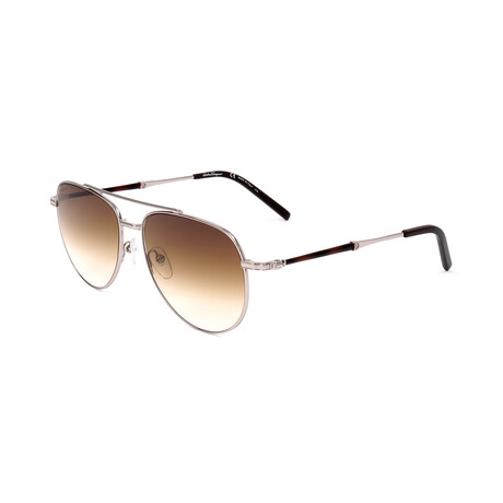 Men's SF226SG Sunglasses // Palladium + Brown