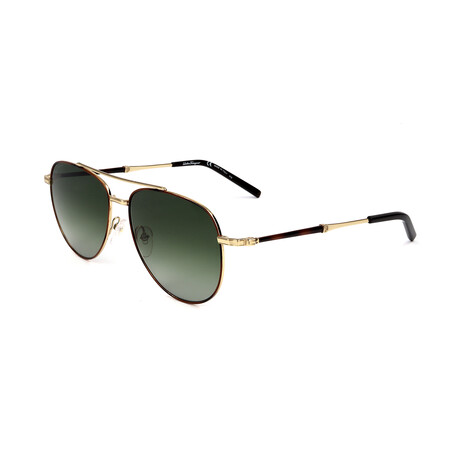 Men's SF226S Sunglasses // Tortoise + Gold