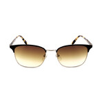 Men's SF180SG Sunglasses // Black + Shiny Light Gold