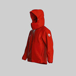 Unisex Pilloon Jacket Ultralight // Sunrise Red (XL)