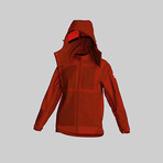 Unisex Pilloon Jacket Ultralight // Sunrise Red (XL)