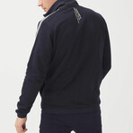 350132 SWEATSHIRT // Navy Blue (Small)