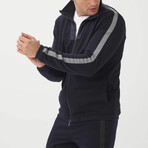 350132 SWEATSHIRT // Navy Blue (Small)