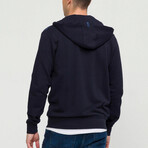 350107 SWEATSHIRT // Navy Blue (Small)