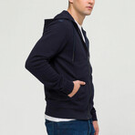 350107 SWEATSHIRT // Navy Blue (Small)