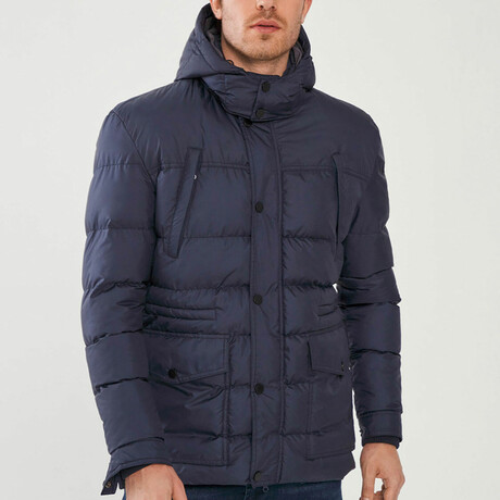 190401 JACKET // Navy Blue (Small)