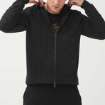 350126 SWEATSHIRT // Black (Small)