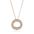 Roberto Coin // Pois Moi 18k Yellow Gold Diamond Necklace // 16.5"-18" // Store Display