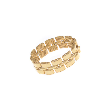 Roberto Coin // Retro 18k Yellow Gold Bracelet // 7" // Store Display