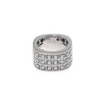 Roberto Coin // Barocco 18k White Gold Diamond Ring // Ring Size: 6.5 // Store Display