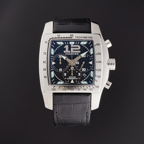 Chopard Two O Ten Steel Black Chronograph Automatic // 168961-3001