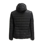 Quilted Puffer Jacket // Black (2X-Large)