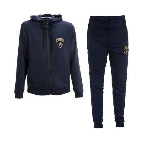 Luciano Matching Tracksuit // Navy (Small)