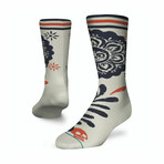 Planted Crew Socks // White (M)