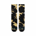 Cloak Wand Stone Socks // Black (S)