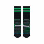 Hulk Crew Socks // Black (S)