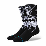 The Batman Socks // Black (L)