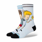 Settle Down Socks // Light Blue (S)