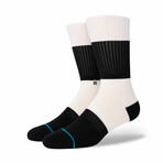 Spectrum Butter Blend Crew Socks // Black (XL)