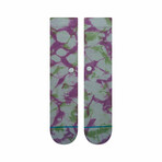 Elation Crew Socks // Blue (S)