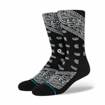 El Barrio Socks // Black (M)