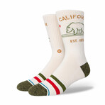 California Republic Socks // Off White (S)