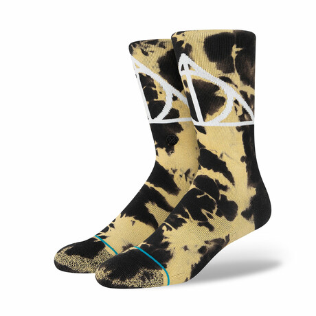 Cloak Wand Stone Socks // Black (S)